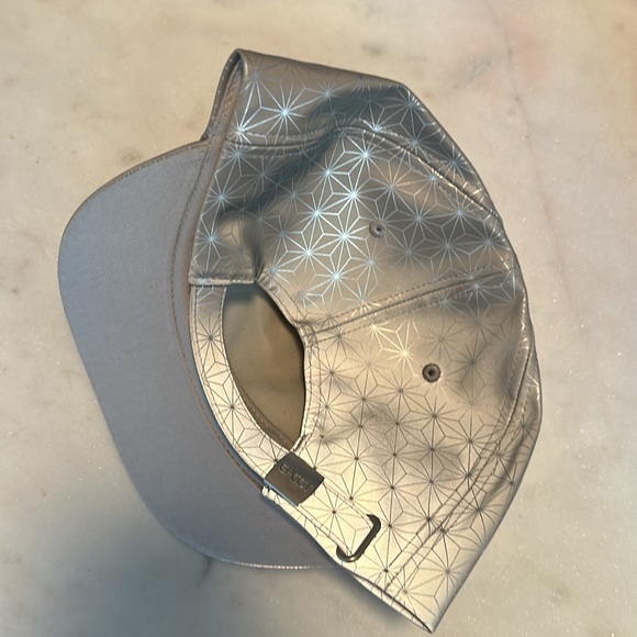 Silver and Holographic Epcot Disney Adult Baseball Cap - Picture 4 of 7